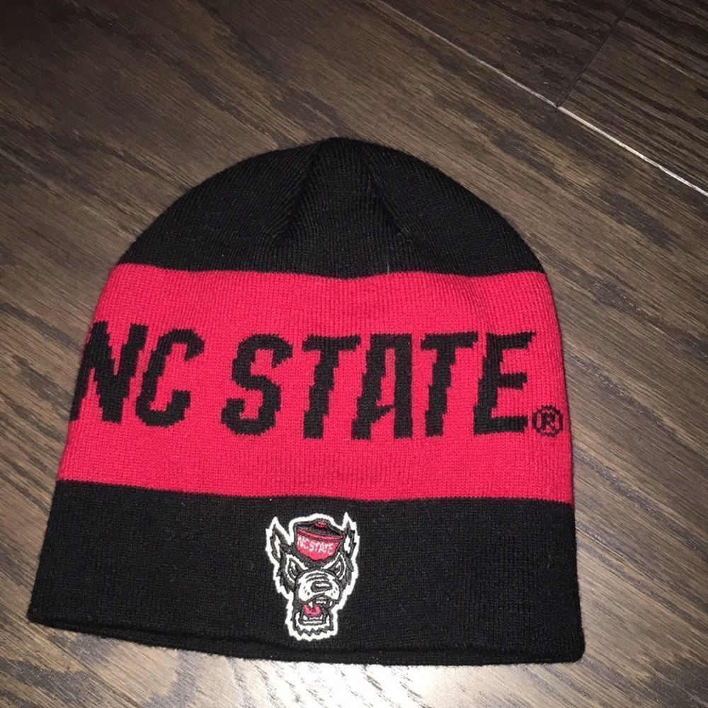 NC North Carolina State Wolfpack Sewn Beanie ski snowboard winter toque knit cap